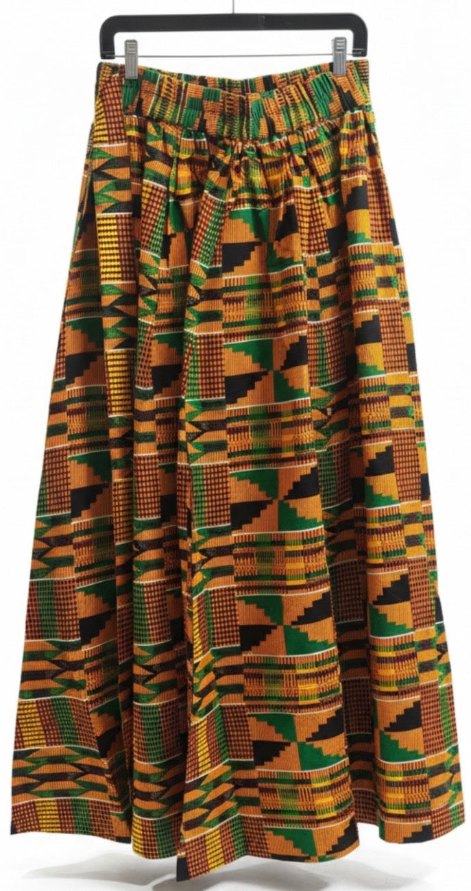 African Long Skirt