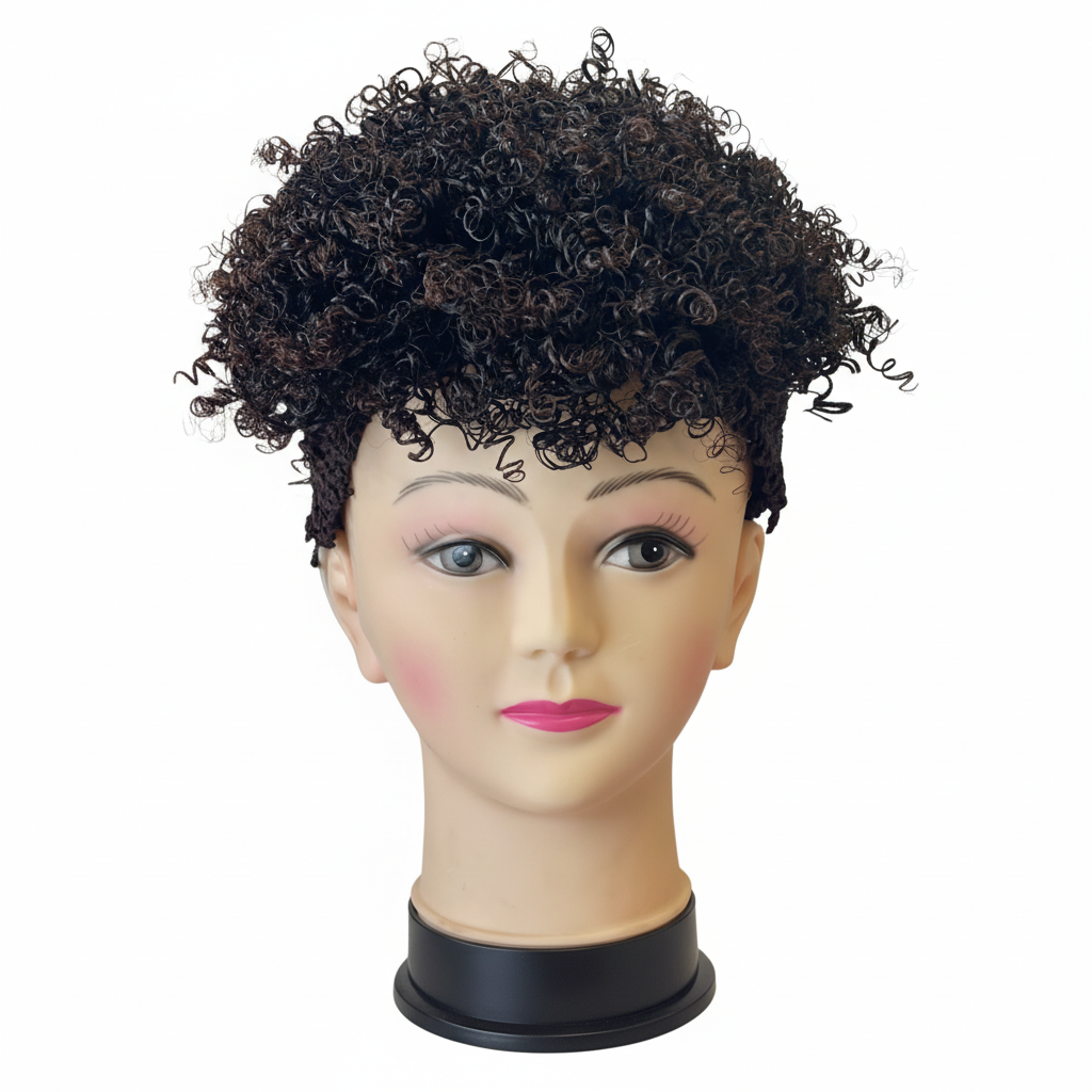 Wig Curly Short