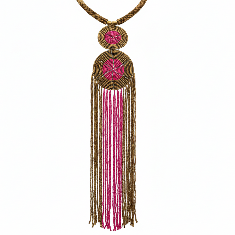 Necklaces long african