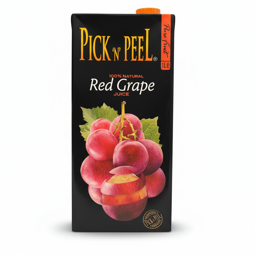 Pick n peel grape juice