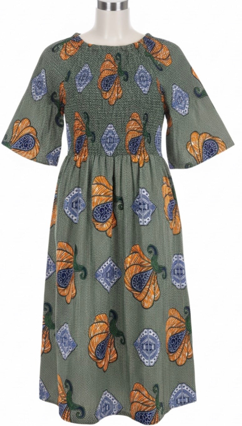 Long African Dress